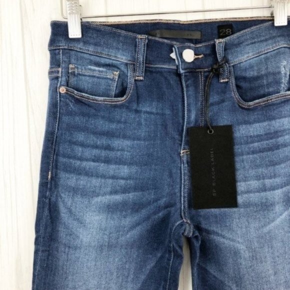 SP Black Ruffle Hem Jeans - Picture 3 of 8